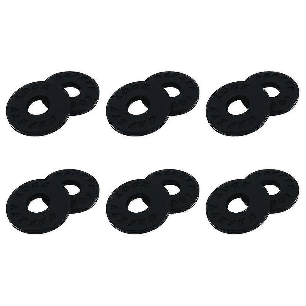 12 Pieces Guitar Strap Locks Guitar Strap Blocks Guitar Protector