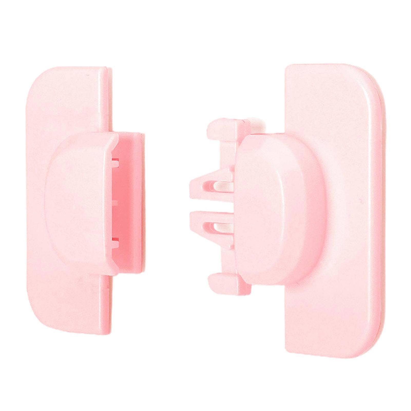 Refrigerator Lock Strong Adhesive Non-destructive Anti-opening Paste Firmly One Click Unlock Removable Child Safety Lock Living Room Supply KAESI