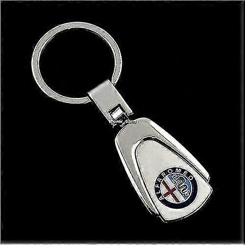 Alfa Romeo Keyring Key Ring Keyring Chain Silver