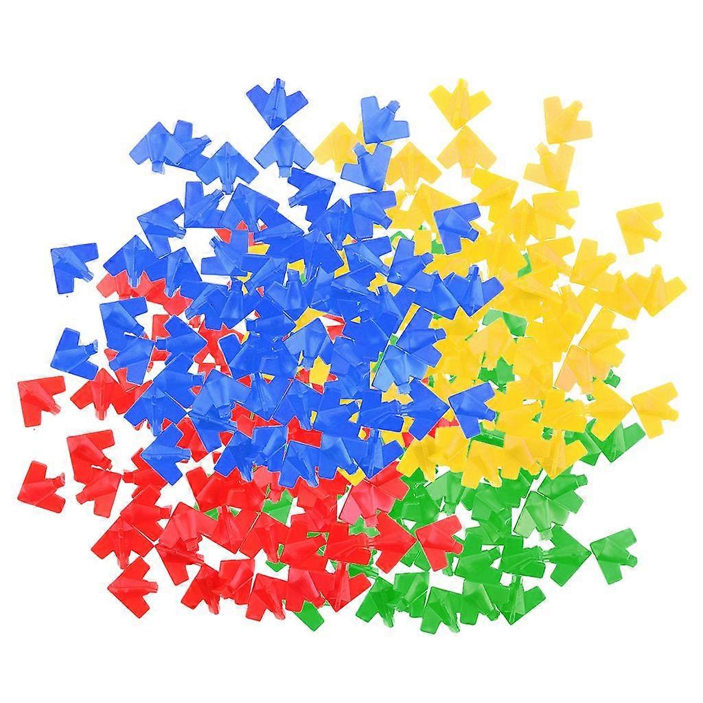 240 Pieces Plastic Board Game Counters Numeracy Teaching Kids Toy DIY Gift