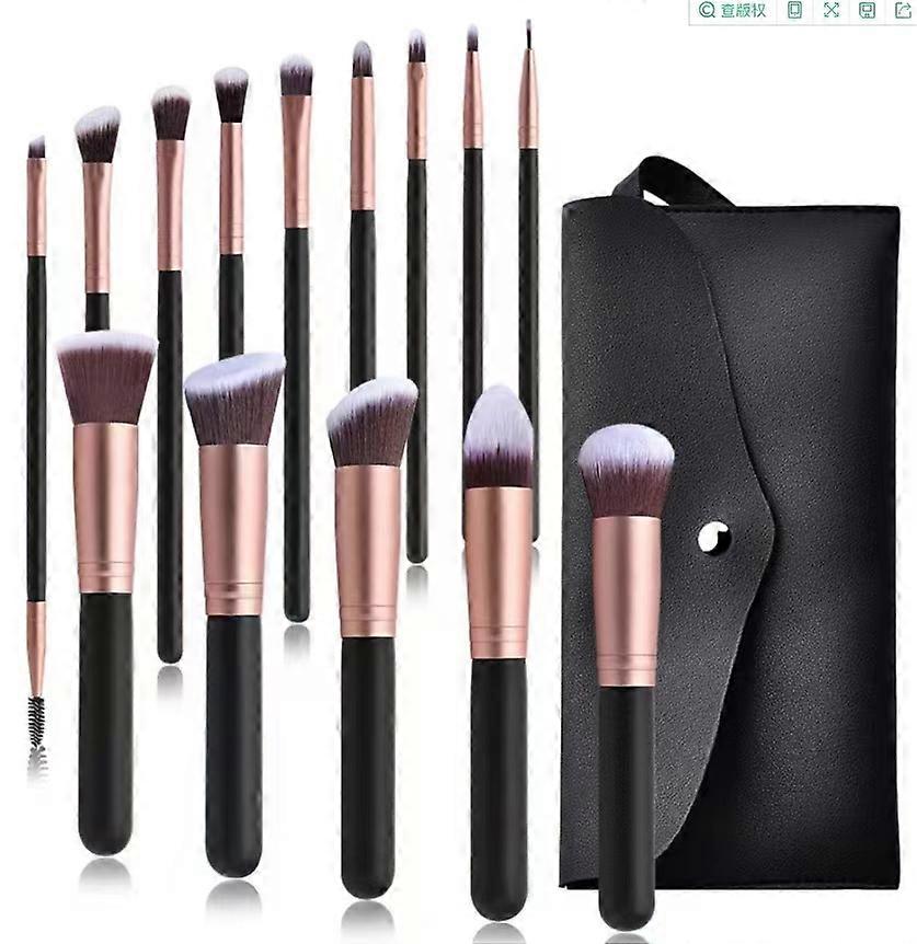 14 makeup brush sets, 5 large and 9 small makeup brush tools, makeup brushes
