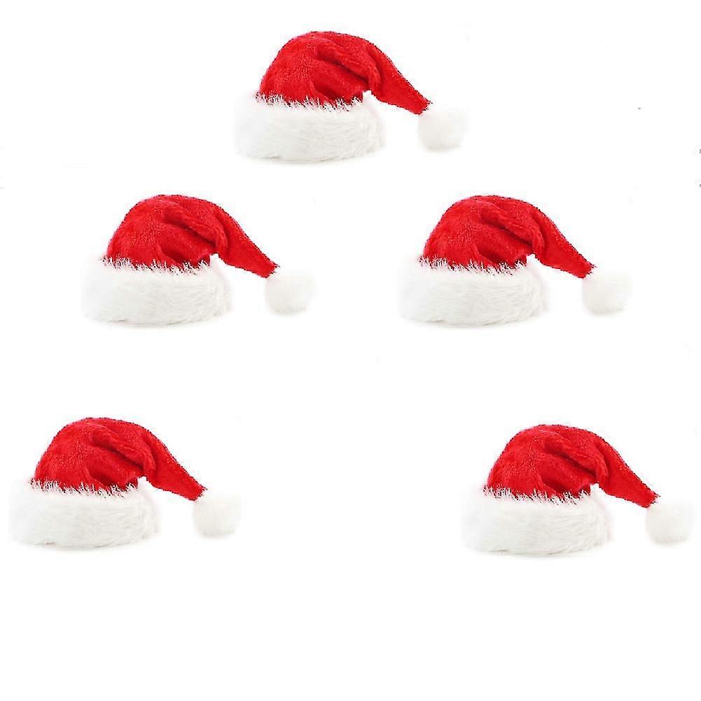 Plush Christmas Hat Adult Big Christmas Hat
