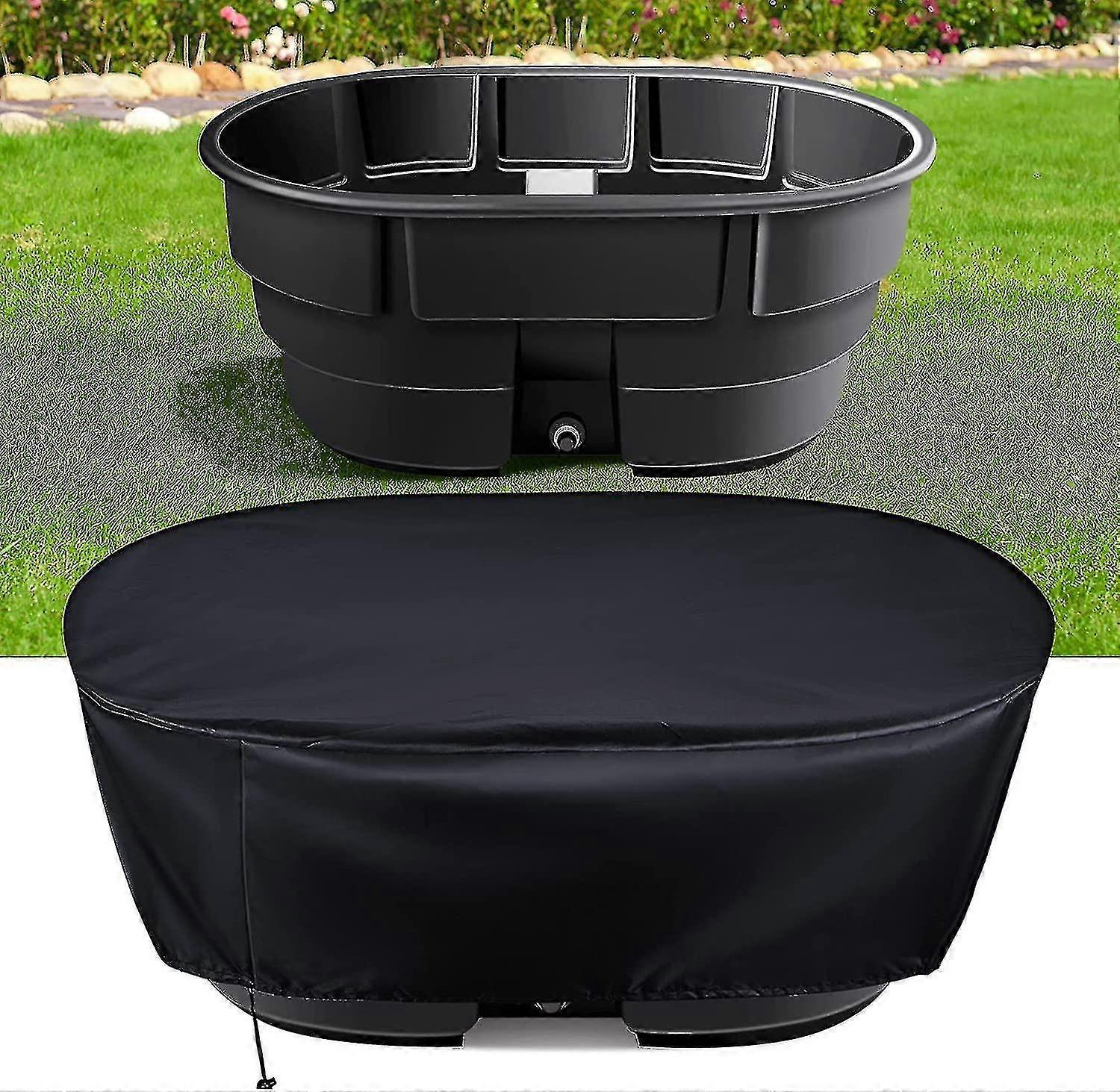 أغطية خزان الأسهم للماء ، غطاء بيضاوي مقاوم للماء واقي مقاوم للغبار متوافق مع الرباط مع خزان مخزون متوافق مع الرباط