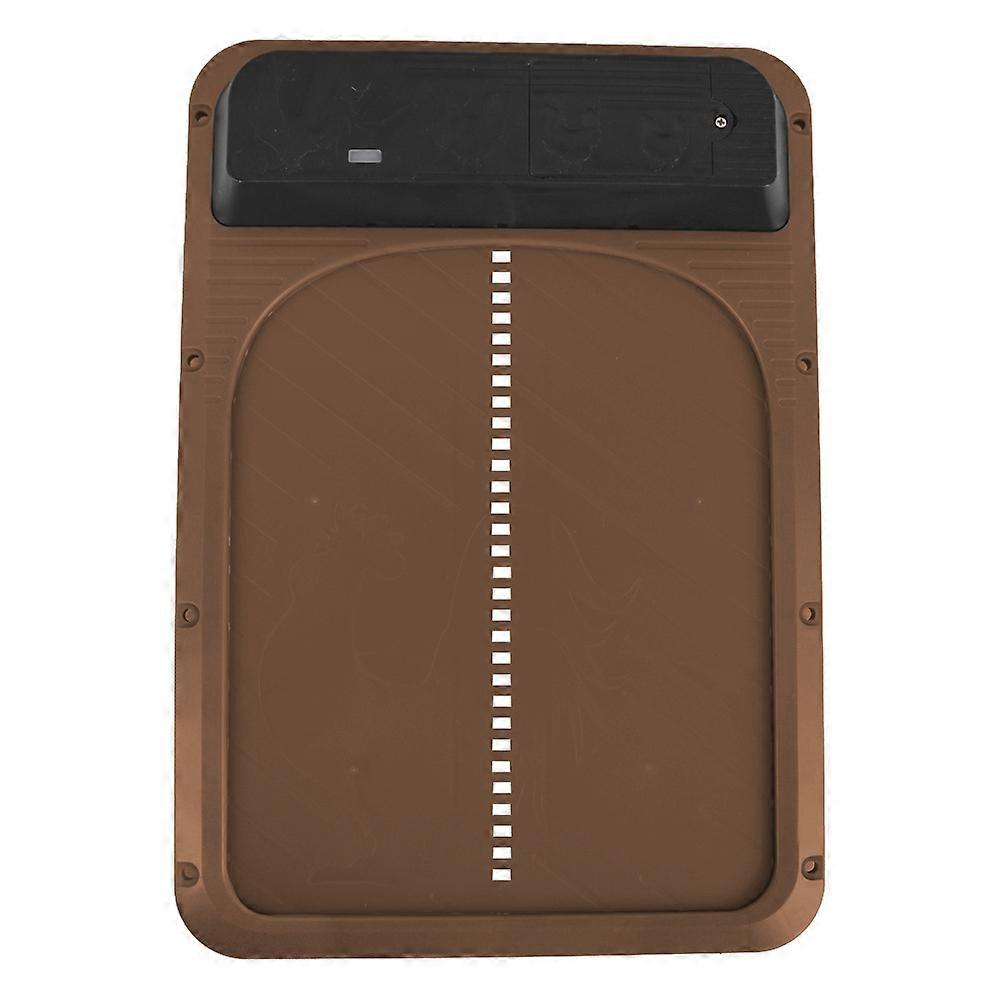 Automatic chicken coop door with light sensor and brown automatic switch - Intelligent Poultry Protection