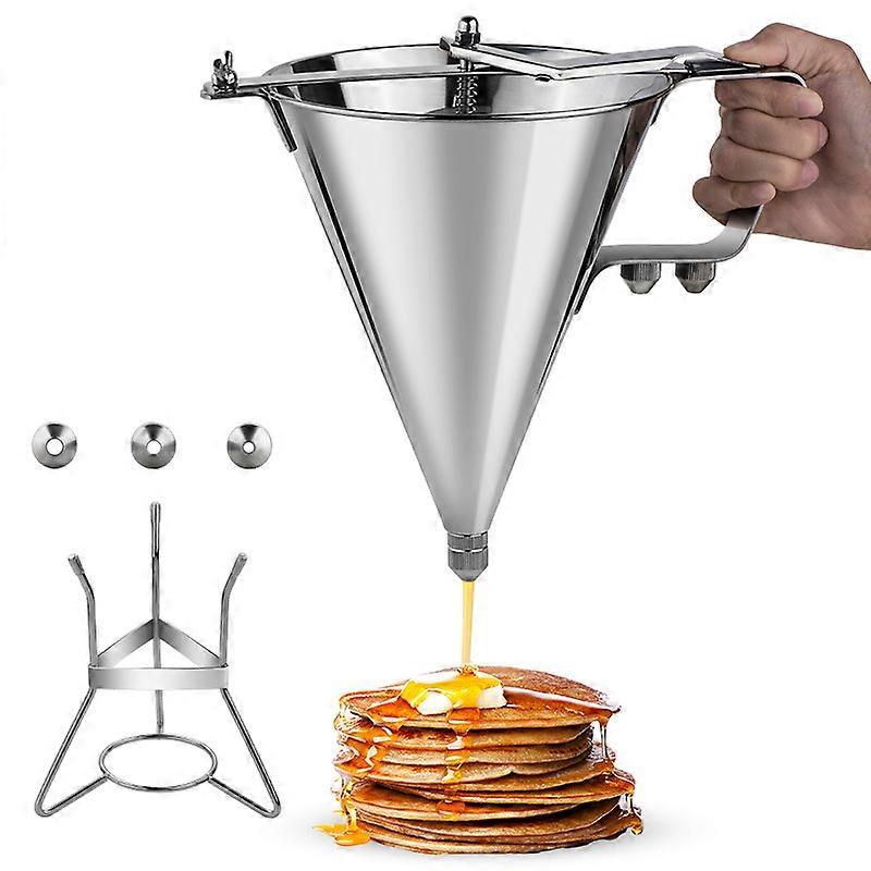 Piston Funnel Liqueur Hopper Praline Sauce Filler Pastry 1.8 L