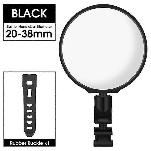 Universal Bike Rearview Mirror 360 Degree Adjustable Rear View Mirror Cycling Accessories Bicycle Handlebar Mirrors