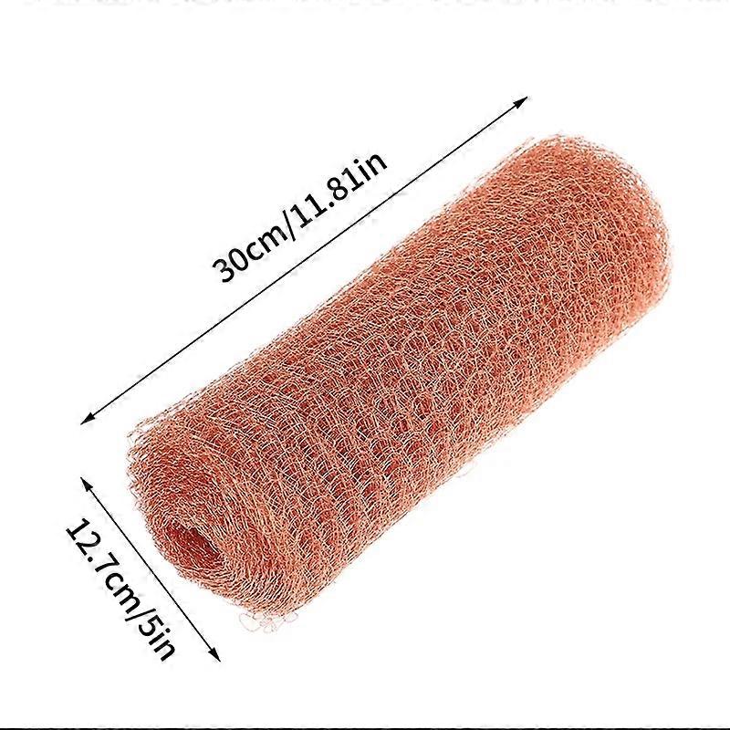 1Pc 4 Wires Pure Copper Mesh Woven Filter Sanitary Food Grade For Distillation Apparatus Home Brew Beer Metal Wire Net Roll