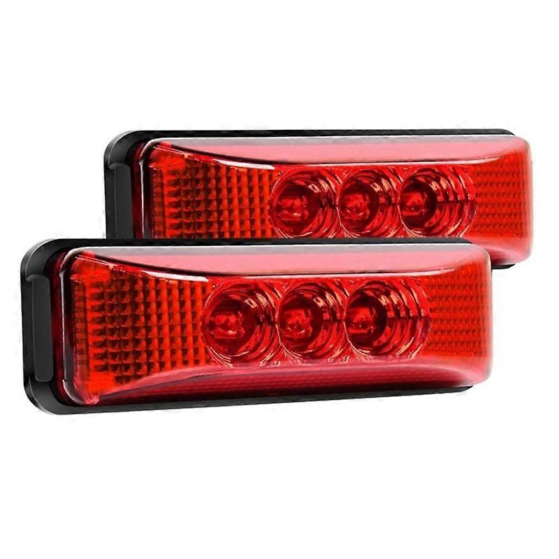 LED Side Marker Indicator Lights Trailers Lights Lamp Clearance Lamp for Truck