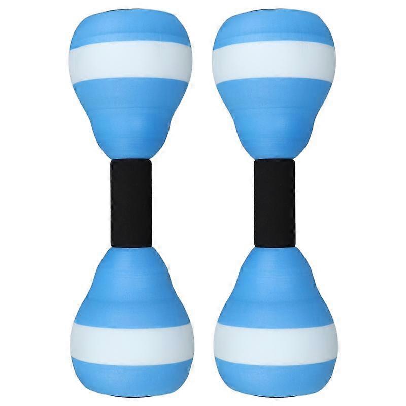 1 Pair Aquatic Dumbbells EVA Floating Water Dumbbells Aerobic Exercise Fitness Equipment for Kids