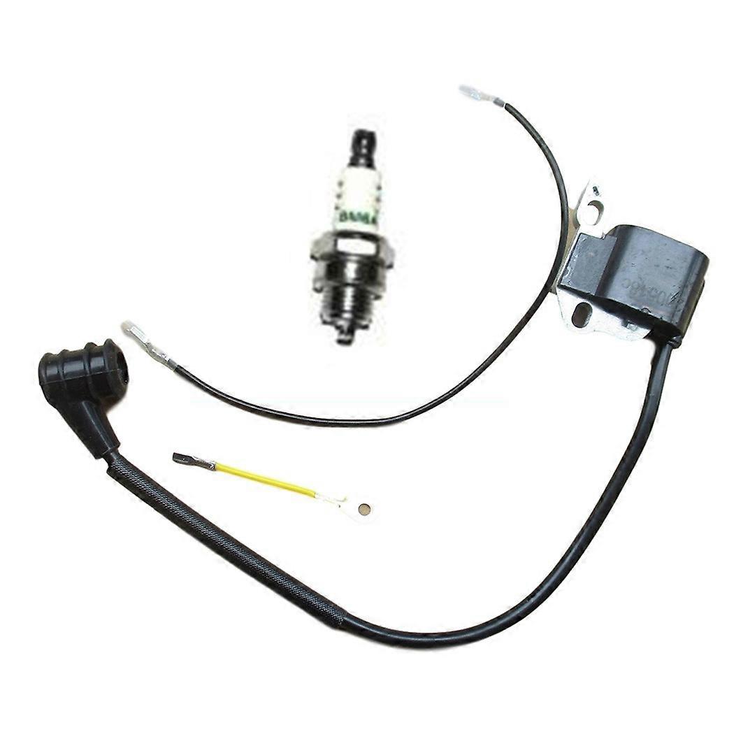 1Pcs Ignition Coil Module + Spark Plug Motor Ignition For Stihl  BR / SR 320 L 340 L 380 400 420 C SR Backpack Blower Mistblower