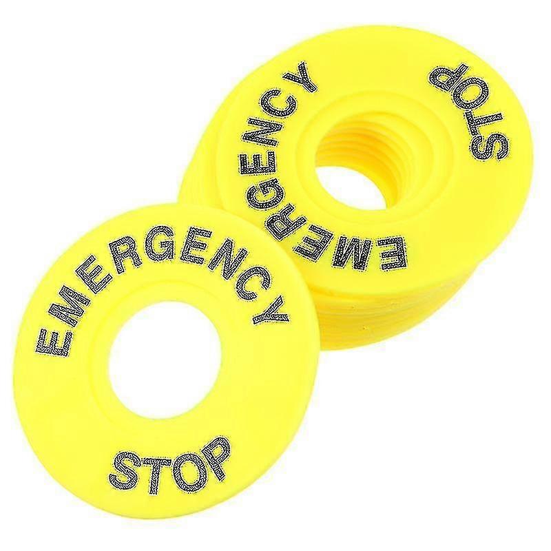 Emergency Stop Sign - Pack of 10
