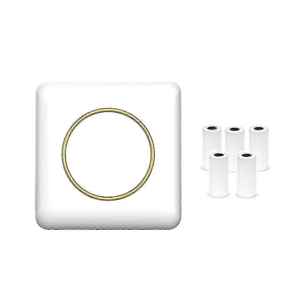 Mini Thermal Label Printer Memo Handbook Photo Printer Portable Printer Self-Adhesive Sticker Print