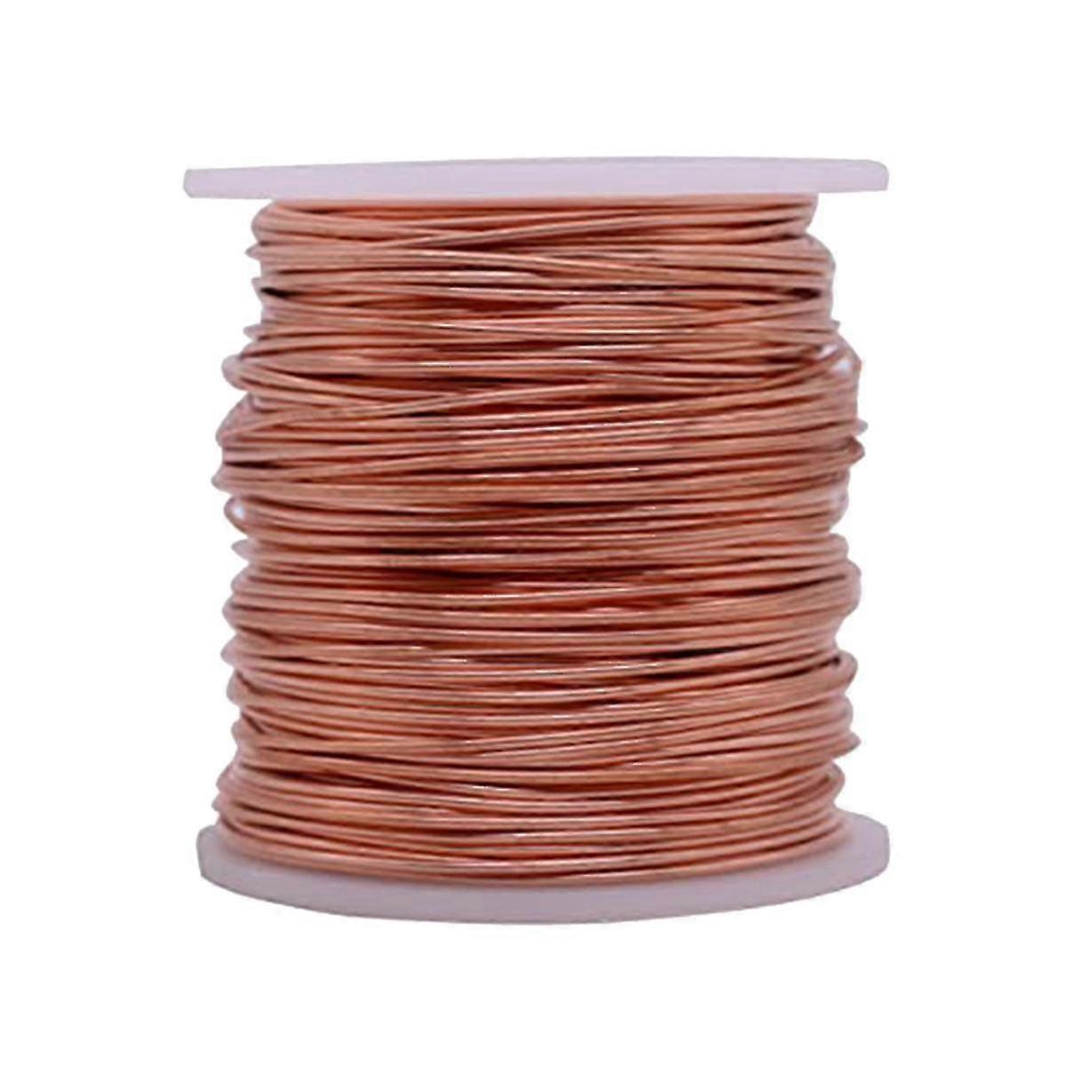 Fio de cobre nu, brilhante, 16 Awg, 0,051 polegadas de diâmetro, 115 polegadas de comprimento
