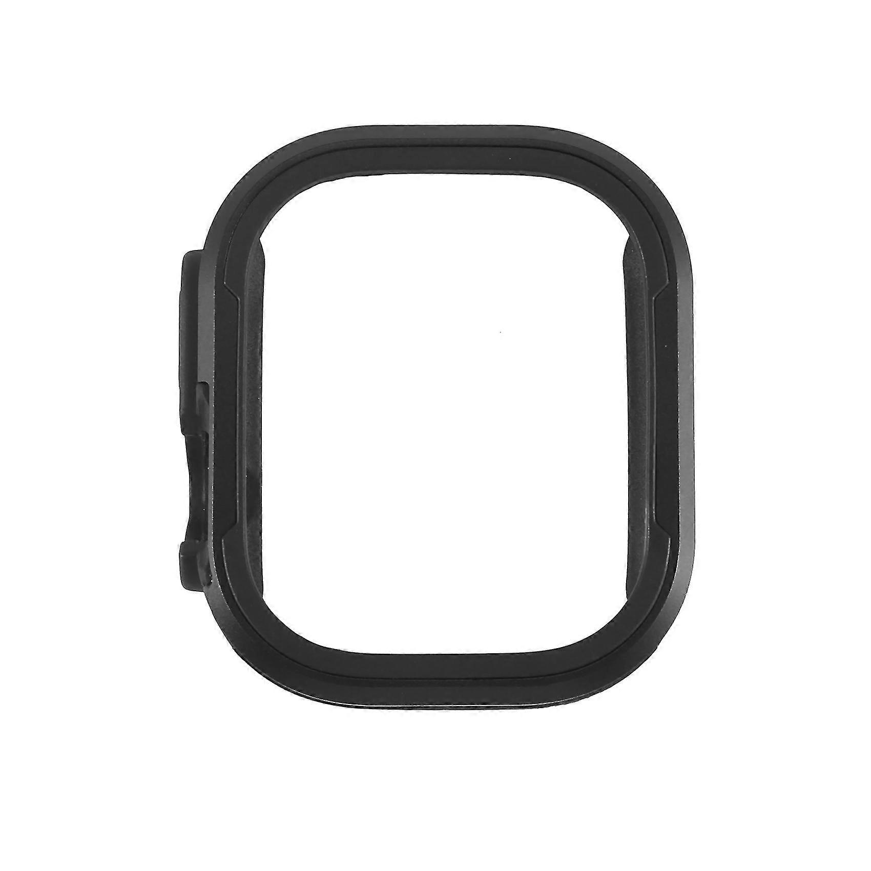 Soft Tpu Case For Watch Ultra 49mm Screen Protector Anti-scratch Shell Ultra Case 49mm Black