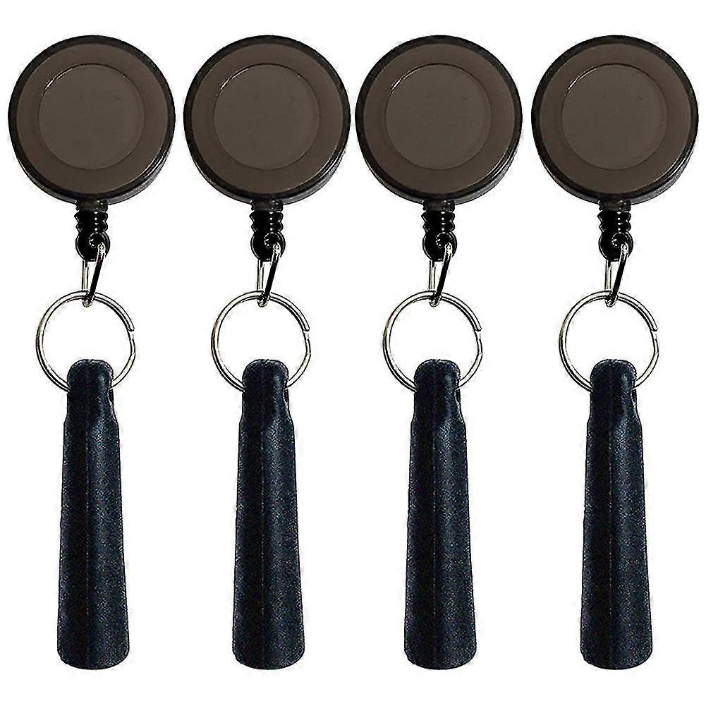 4 件弹性硅胶可伸缩笔筒，适用于木工的职责可伸缩拉笔，砖铺