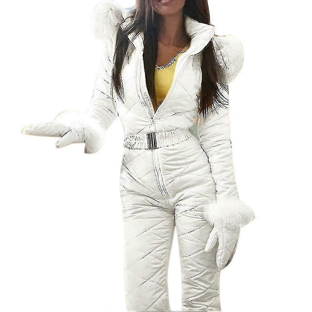 Γυναίκες Ζεστό Snowsuit Υπαίθριο αθλητικό παντελόνι Κοστούμι σκι Αδιάβροχο Jumpsuit