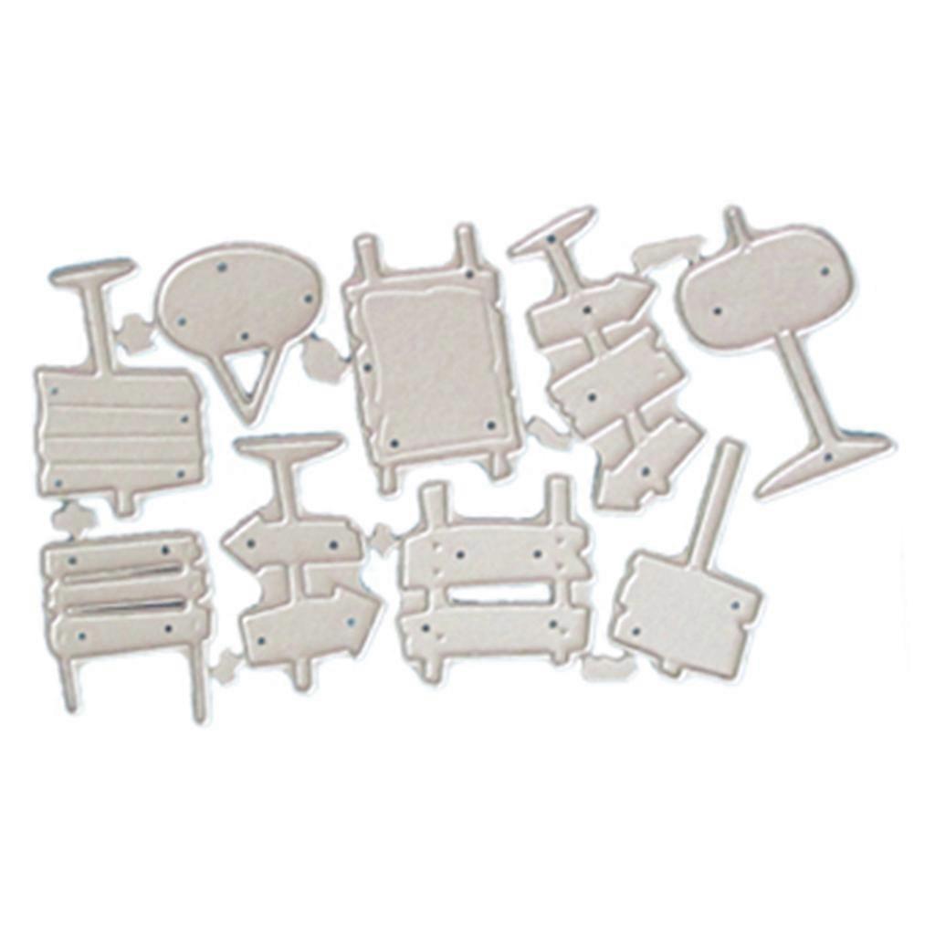 Craft Card Making Embossing Stencil DIY Printing Carbon Steel Mould