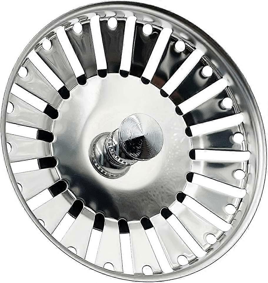 Kitchen Sink Strainer Plug, Strainer Waste Plug for Kitchen Sink (Plug Dia-84mm)