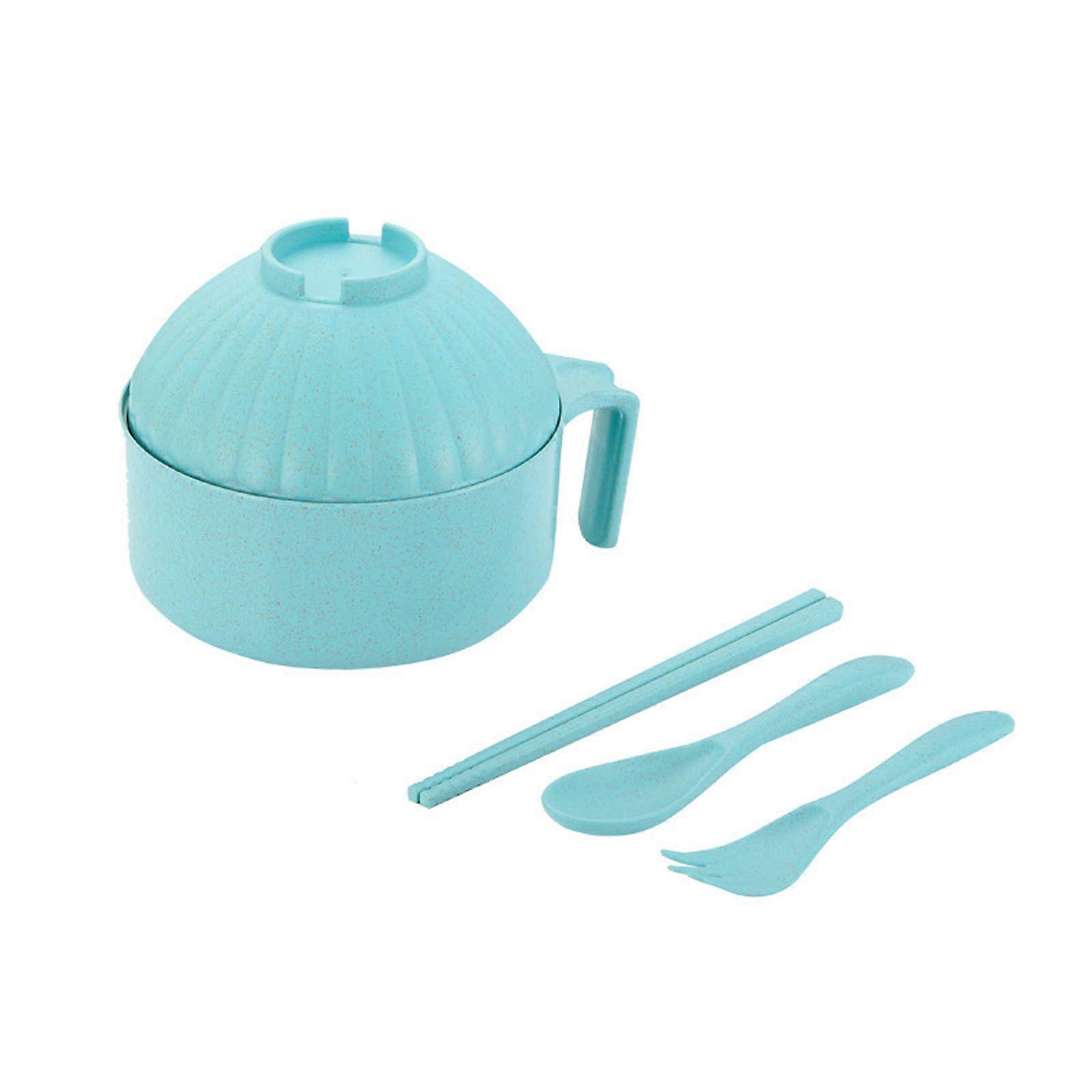 Instant Noodle Bowl With Lid Tableware Student Dormitory Bowl And Chopsticks Set Instant Noodle Bowl With Lid CCC
