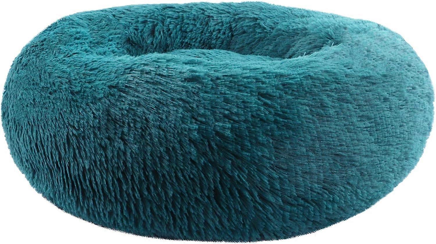 Cat and Dog Bed, Fur, Machine Washable, High Pillow