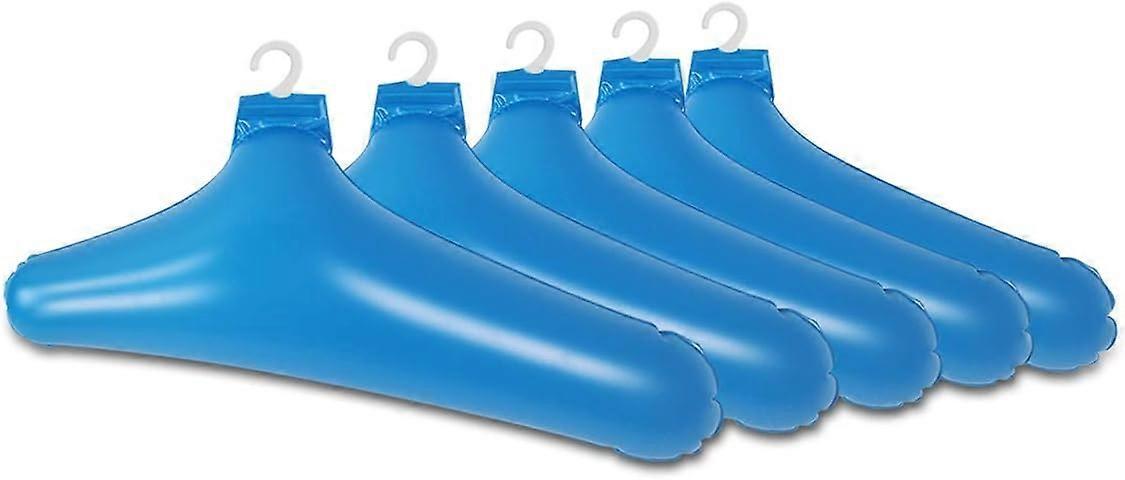 2025 Uygun Şişme Askı Taşınabilir Katlanır Giysi Kurutma Rafı, Ev Araba Kampı için Hafif Kolay Açılır Giysi Askıları Kapalı Dış Mekan (Mavi)