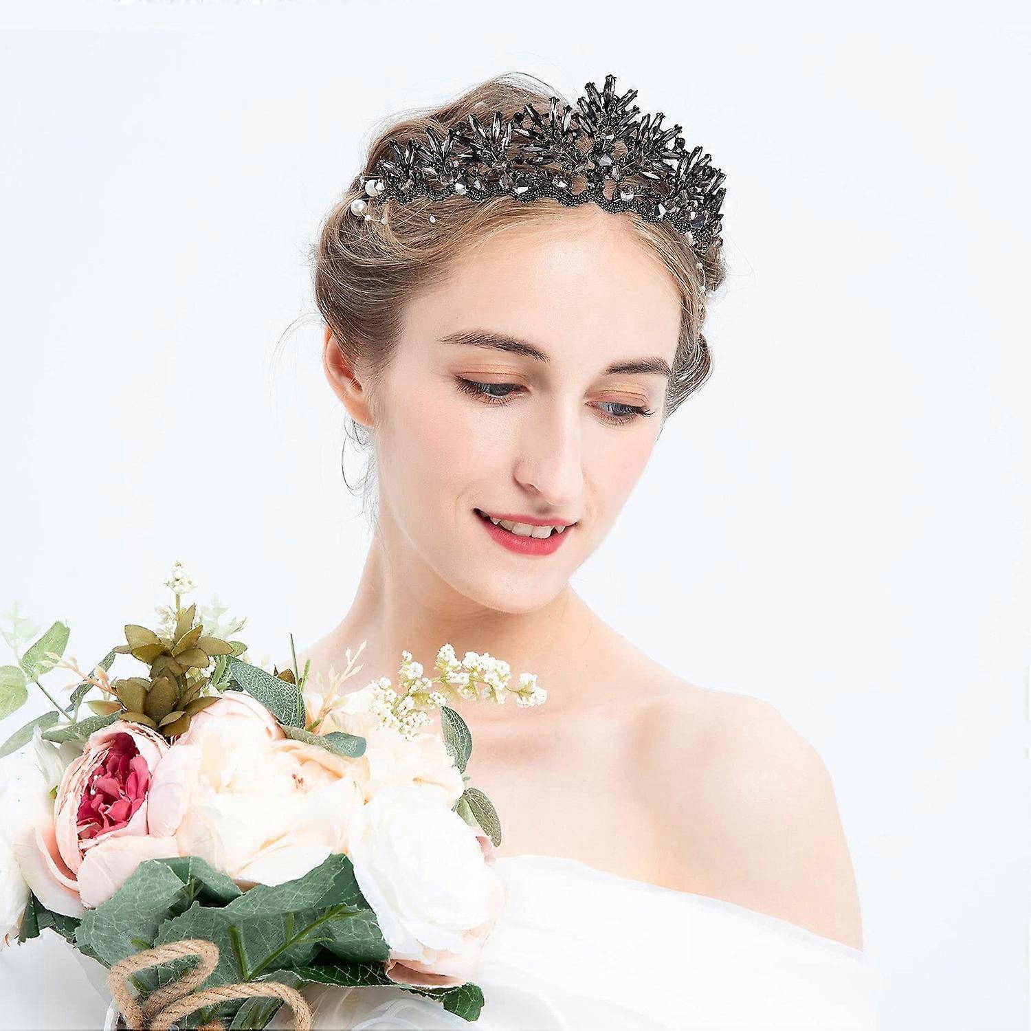 Silver Queen Crown and Tiara for Women Girls, Italia