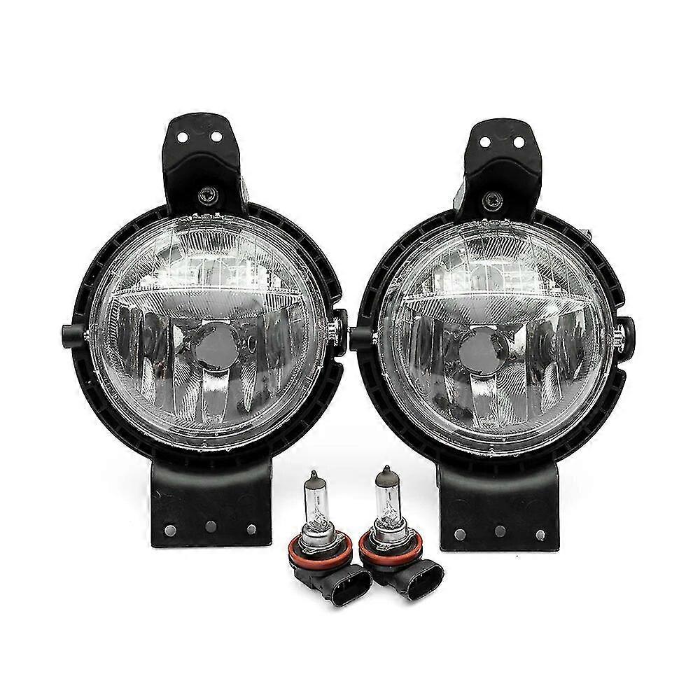 2PCS Driving Bumper Directly Replace front Fog Lamp W/bulb For Mini Countryman R60 10-16 Paceman R61 13-16 Front Left and Right