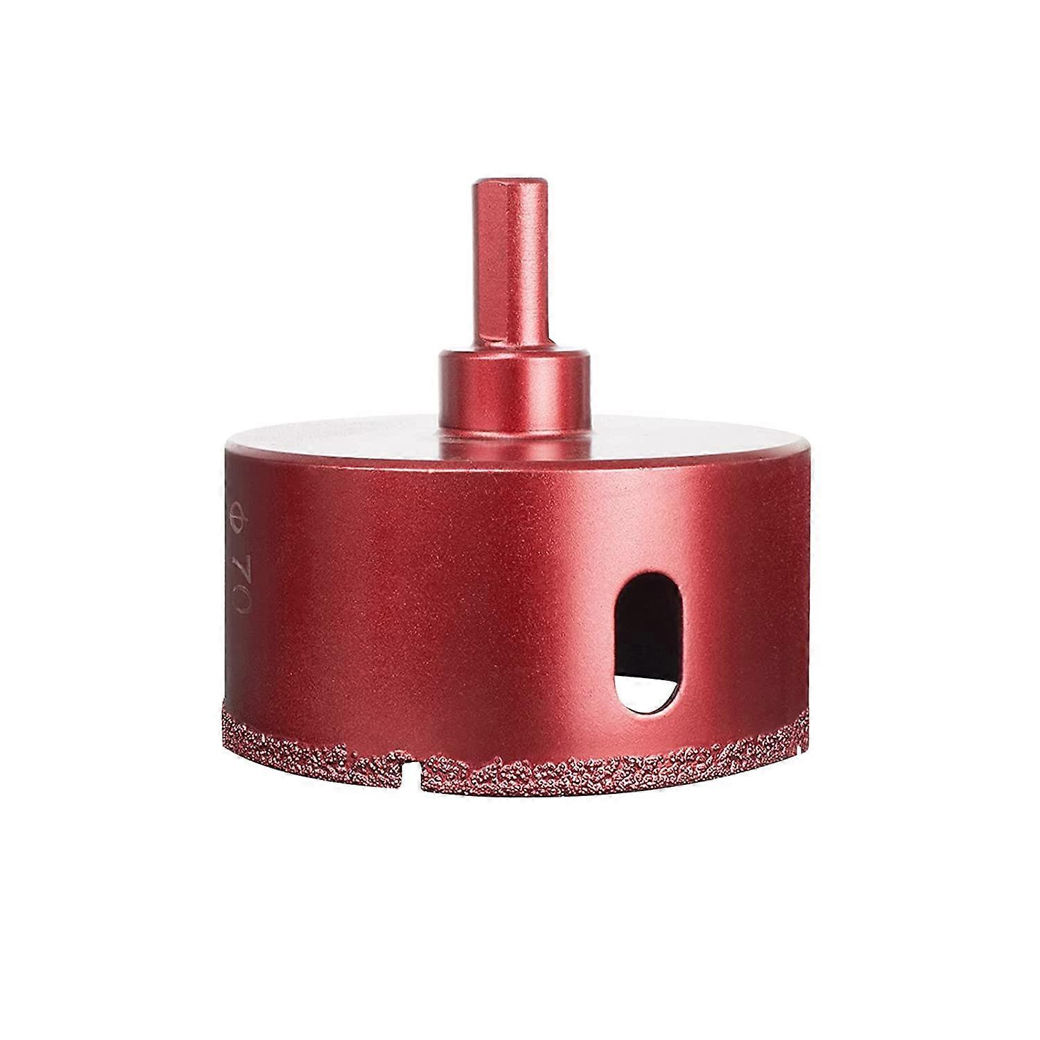 Diamond Drill Bit Brazed Core Hole Saws, Performance Hollow Hole Cutter for Glass/Tile/Granite/Marble/Porcelain (70mm)