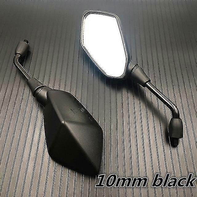 Qx For Kawasaki Ninja Z750 Z800 Z900 Z1000 650r Er6n Er6f Er5 Rearview Mirror 10mm Motorcycle Side Mirror