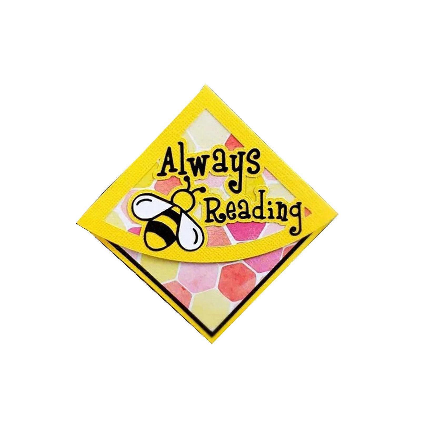 Animal Paper Corner Bookmarks, Cute Triangle Corner Page Bookmark, Creative DIY Bookmarks