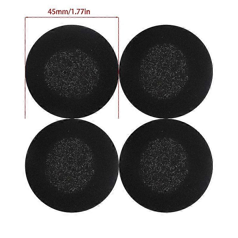 2 Pairs Replacement Soft Sponge Ear Pads Covers For Headphone Headset 45mm/60mm