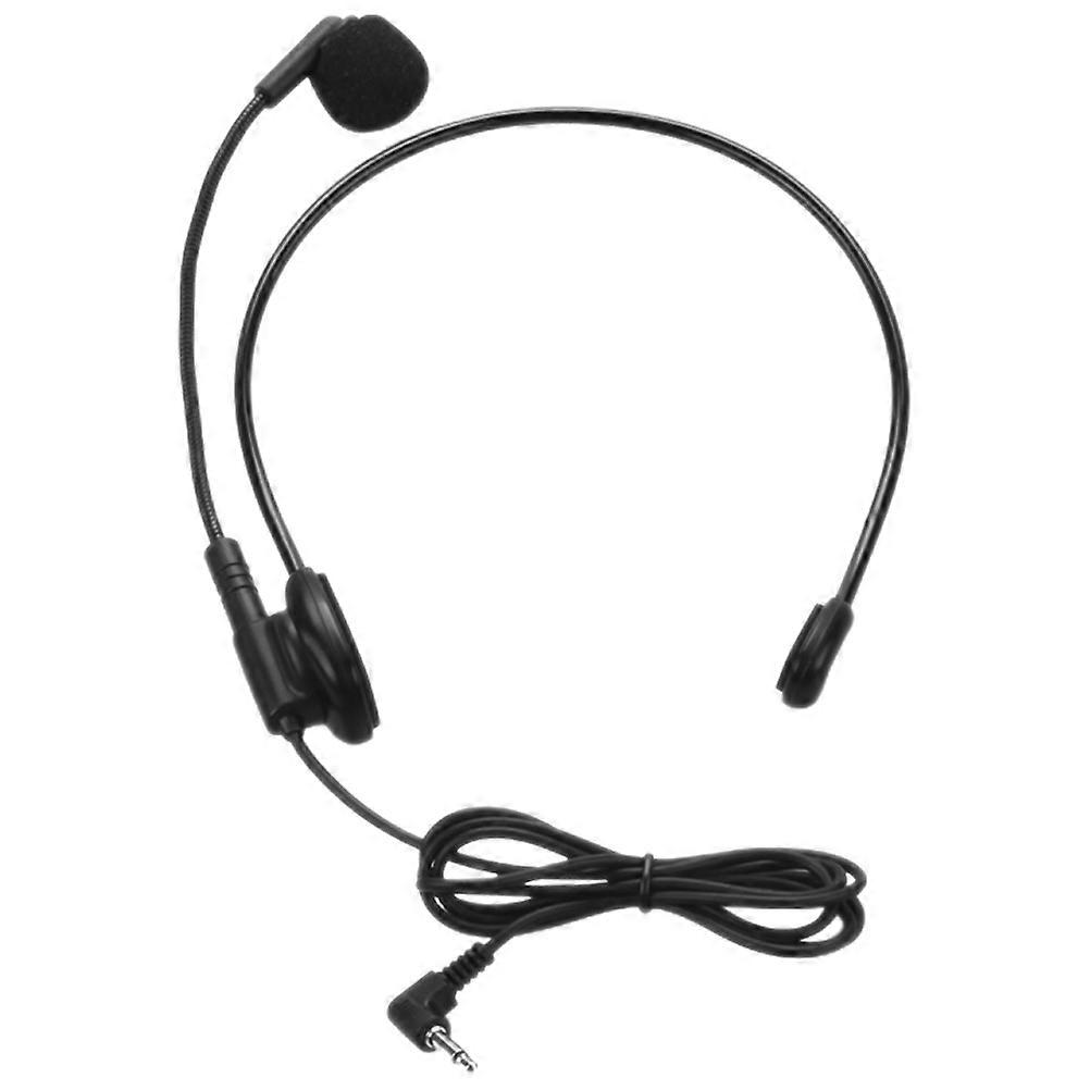 Microphone Headset For Speaking Lecture Ear Microphone 3.5mm Wired Microphone Headset