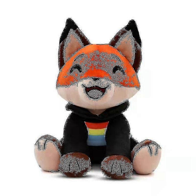 Novo 7,87 polegadas Fundy Sit Plush Doll Cartoon Fox Brinquedo de pelúcia