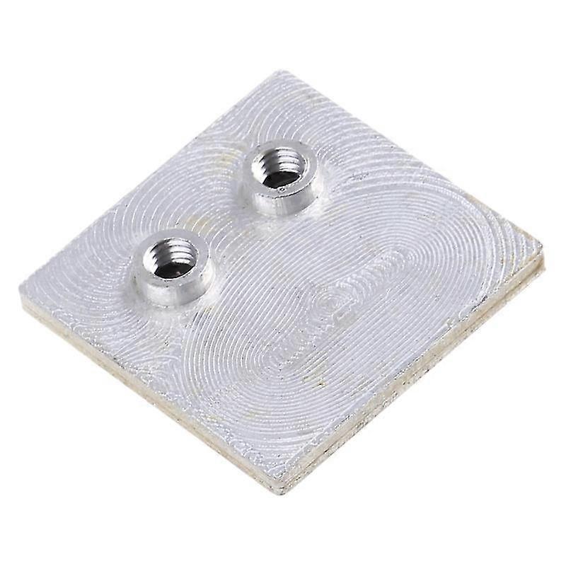 1pc Aluminum Water Cooling Block Compatible-for Cpu Graphics Radiator Heatsink Silver