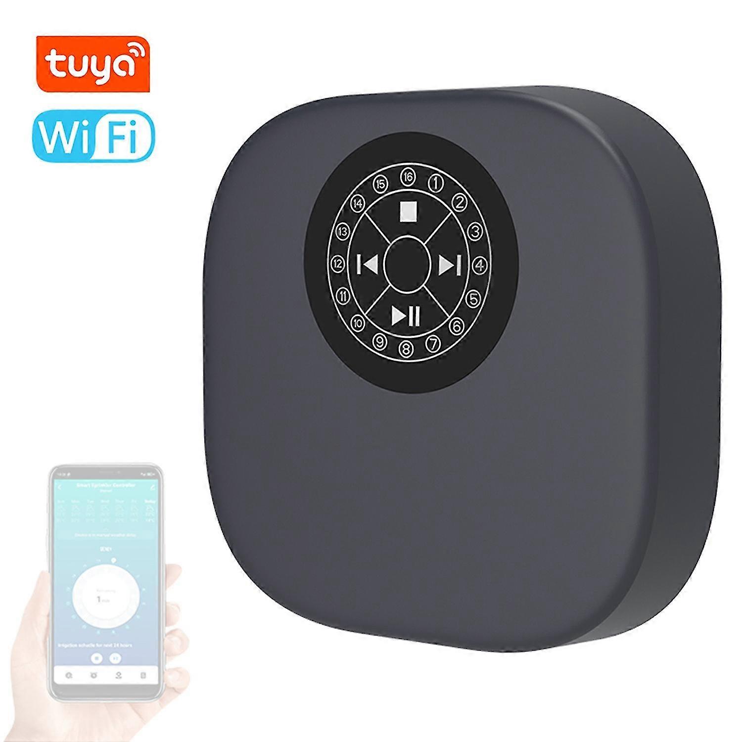 Tuya Wifi BT Intelligent Sprinkler Controller Gardening Automatic Irrigation Water Timer Automaticjs