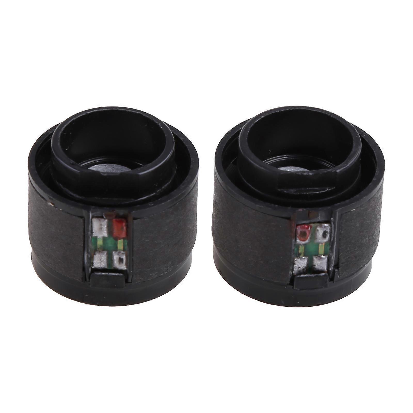 2Pcs/set Dynamic Microphone Core Capsules Replacement Microphone Core Black