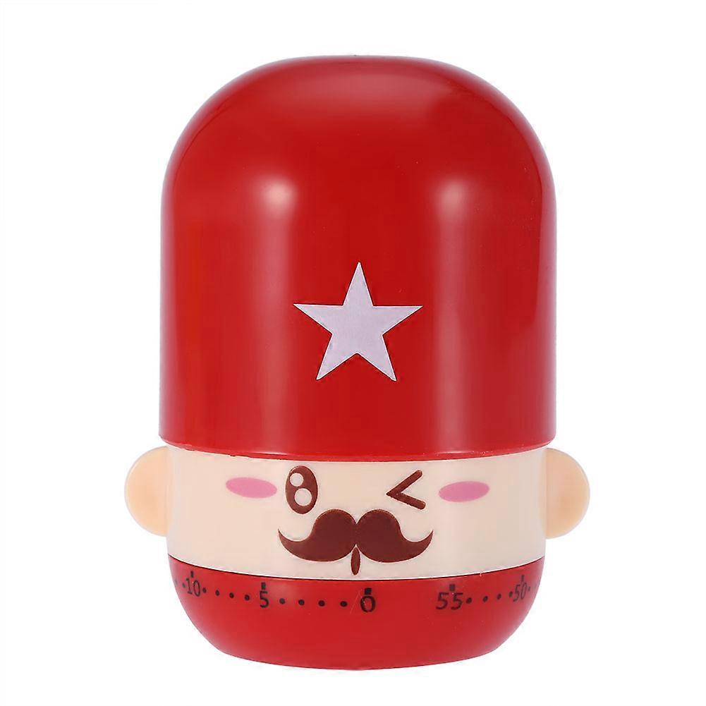 Mechanical Cooking Timer Manual Counters Kitchen Alarm Timing Tool (Blue)