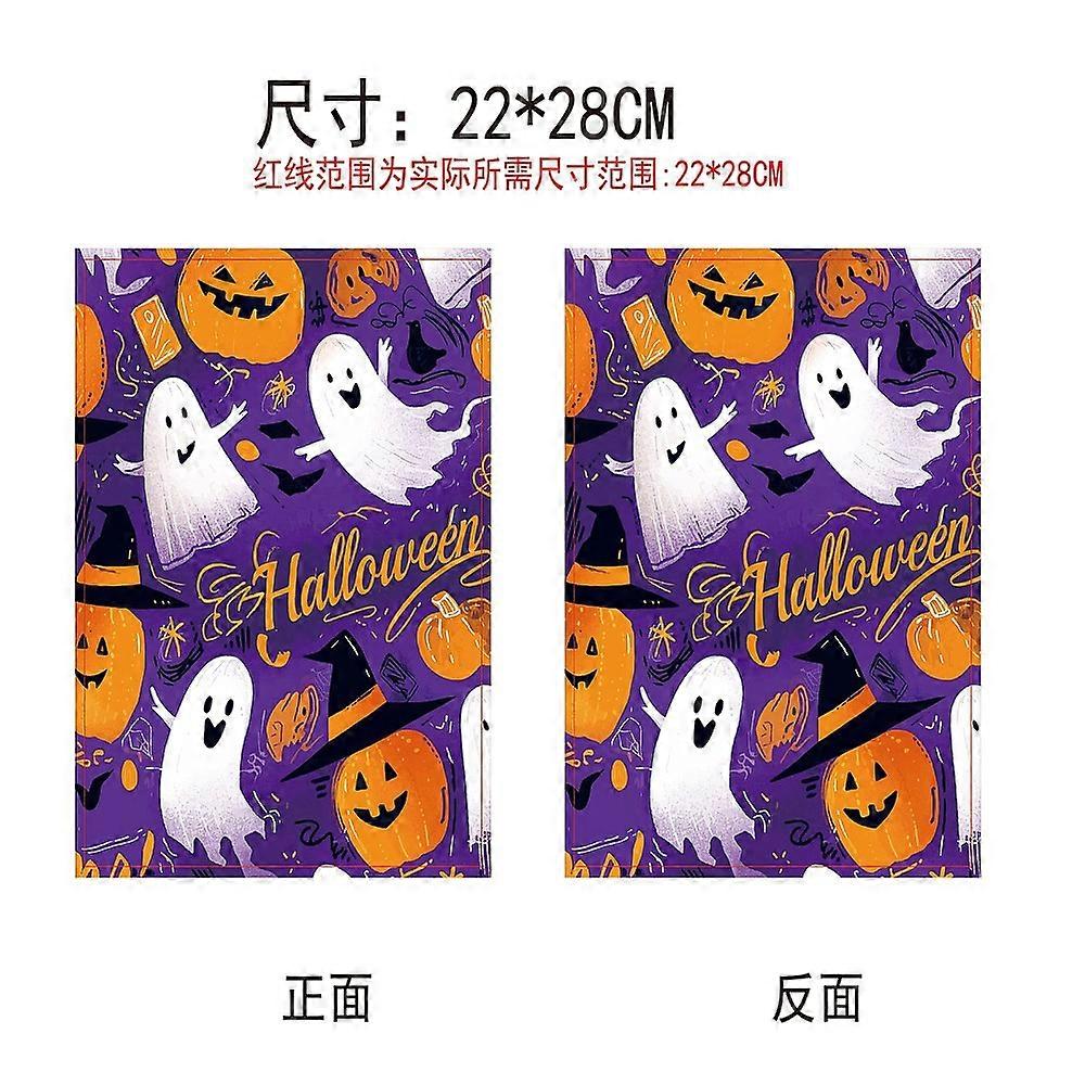 Cloth Book Cover Notebook Wraps Rectangle Ghost 280x220mm