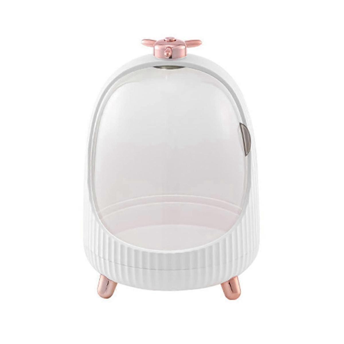 Cosmetic Storage Organizer - Makeup Brush Holder,Lipstick Case,Skin Care Product Shelf with Drawers for Dressing Table C