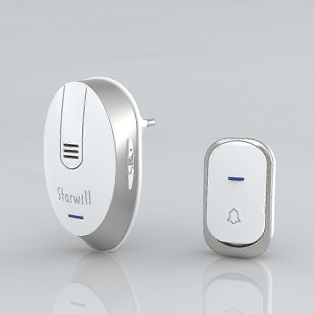 Wireless AC Doorbell with Remote Control Ding Dong Chime
