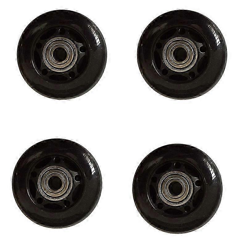 4pcs Rollschuhe Gummiräder Anti-Rutsch-Stummschaltung Verschleißfeste Rollschuhe Roller Skate Accessori