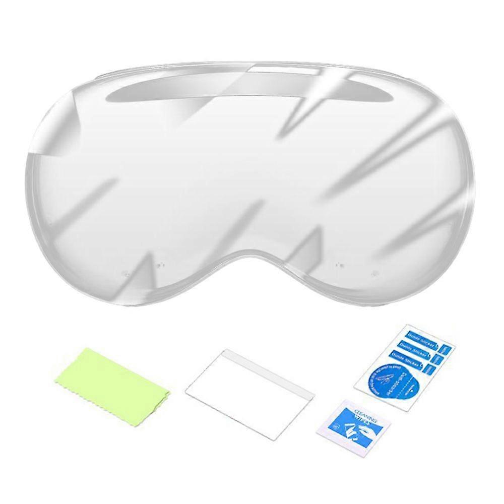 VR Game Headset Screen Protector Flexible TPU 3D Curved Full Coverage Edge Protection Clear Bubble-Free Screen Protector Film for Vision Pro