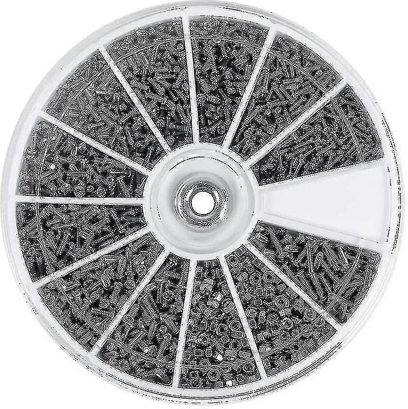 600pcs كيت ميني مسامير المكسرات الفولاذ المقاوم للصدأ مجموعة متنوعة