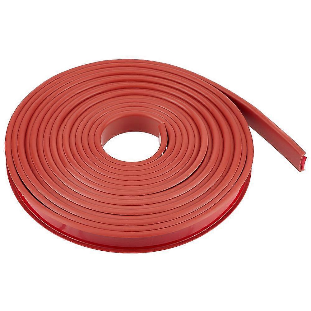 TPE Self-Adhesive Flexible Molding Trim Ceiling Molding Wall Trim for Furniture Red 18.5mm about 5m/roll