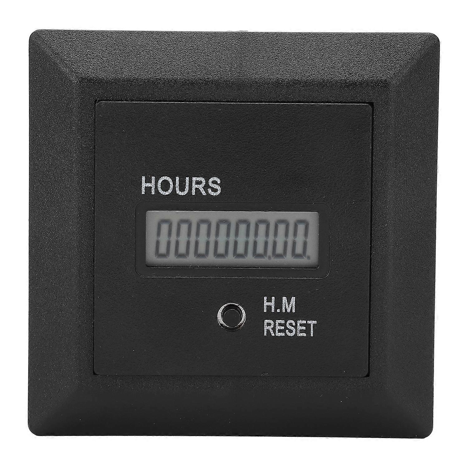 Hour Meter Marine Boat Motorcycle Snowmobile Generator Tractor Lawn Mower HM‑1R 100V‑250V