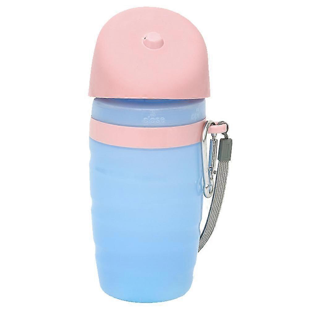 Dog Water Bottle, Portable Dog Water Dispenser With Foldable Drinking Cup Bowl For Walking