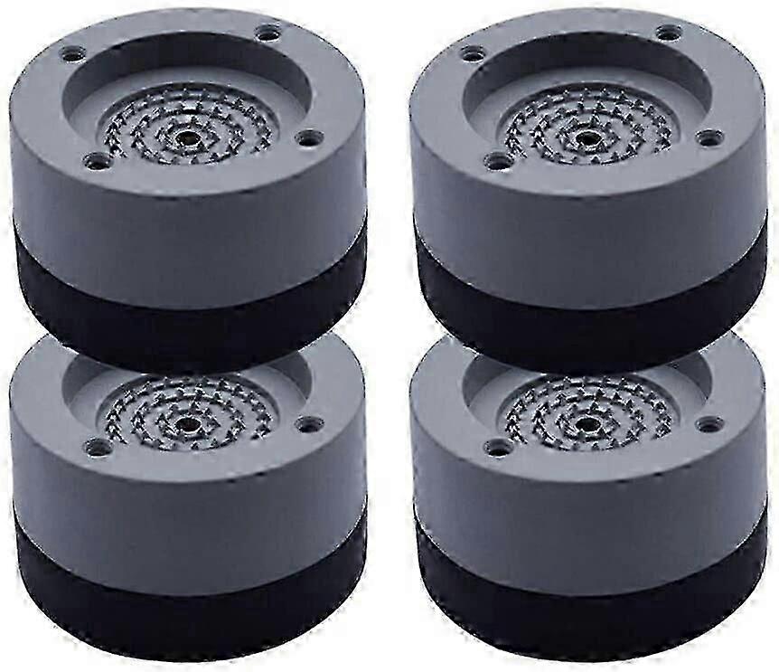 Vibration Dampeners,4 Pieces Universal Vibration Dampeners Anti-Vibration Mat Washers for Washing Machine & Dryer 4cm(Grey,4cm) -ZY