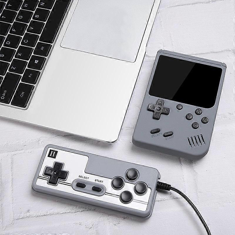 MK800 Doubles 3.0 inch Macaron Mini Handheld Game Console Built-in 800 Games