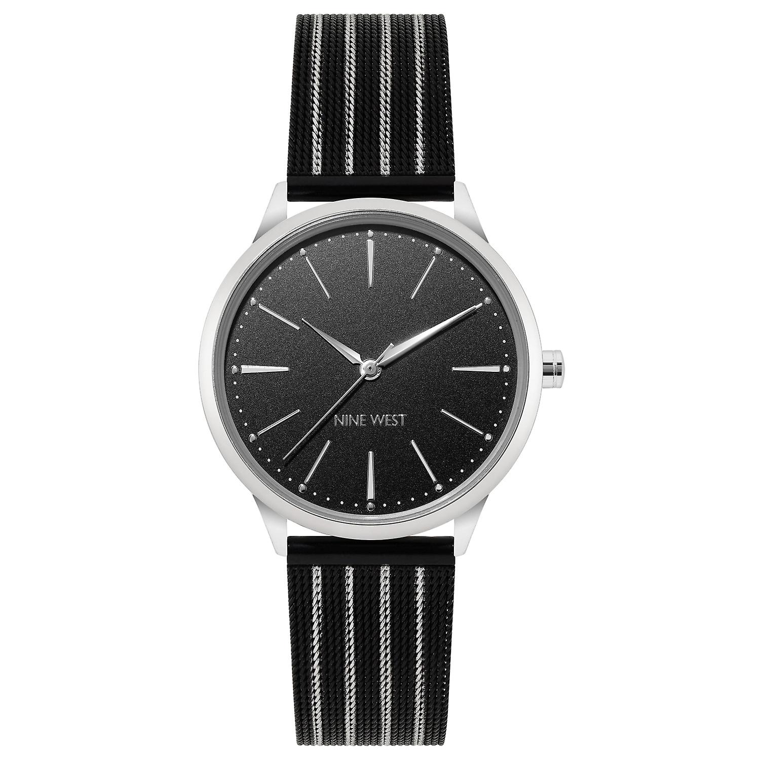 Nine West Watch Nw/2567svbk