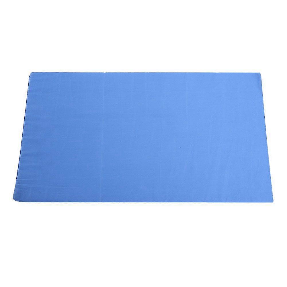 Confortable Foam Cushion Leg Elevation Back Lumbar Relief Rest Support Pillow Cover Pad(Blue)